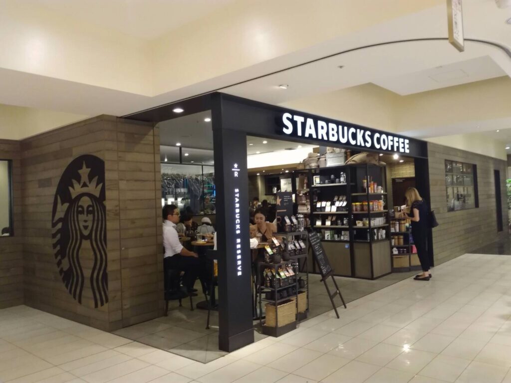スターバックス新宿マルイ本館2階店 スタバ電源検索