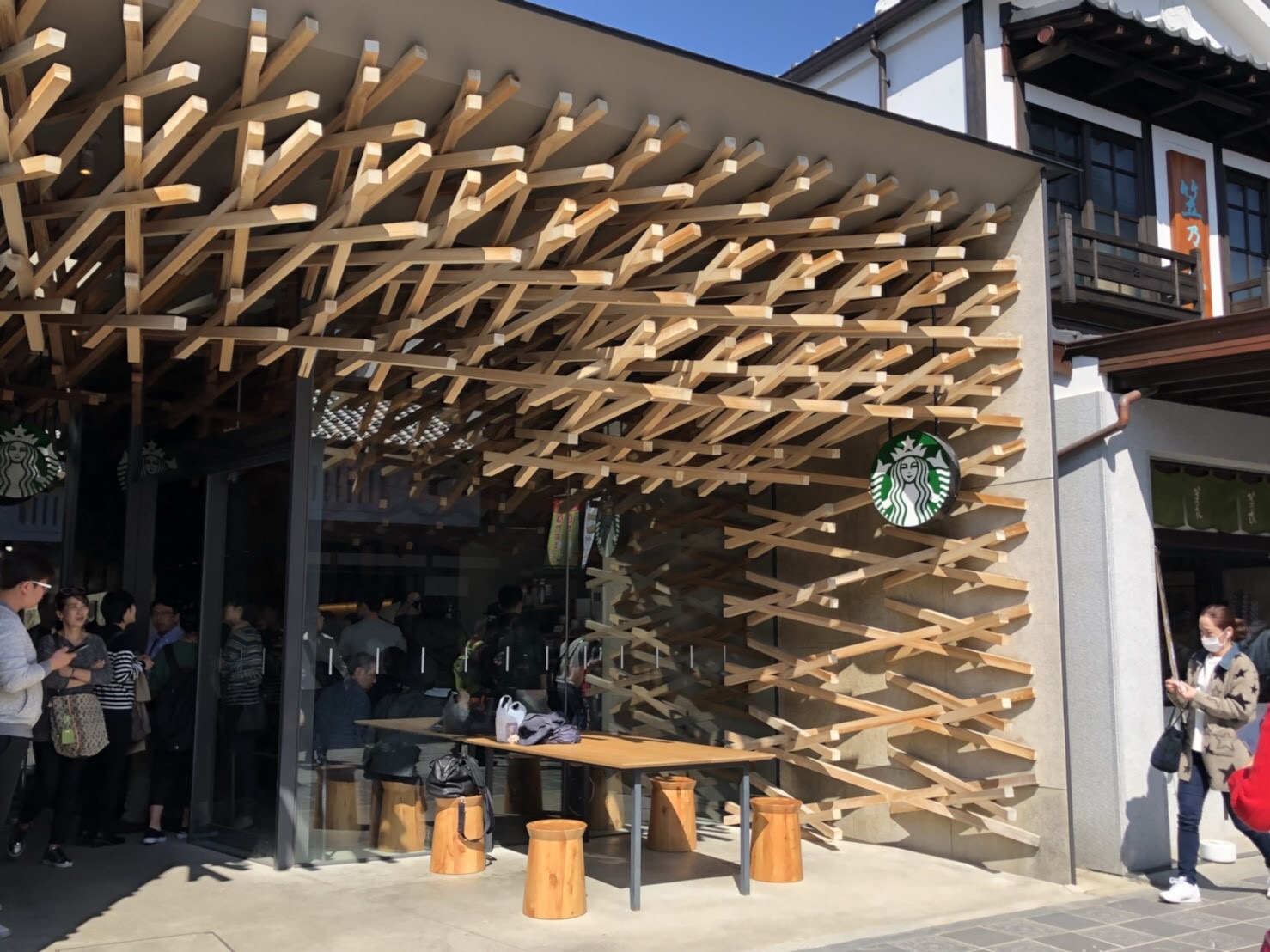 スターバックス太宰府天満宮表参道店 スタバ電源検索